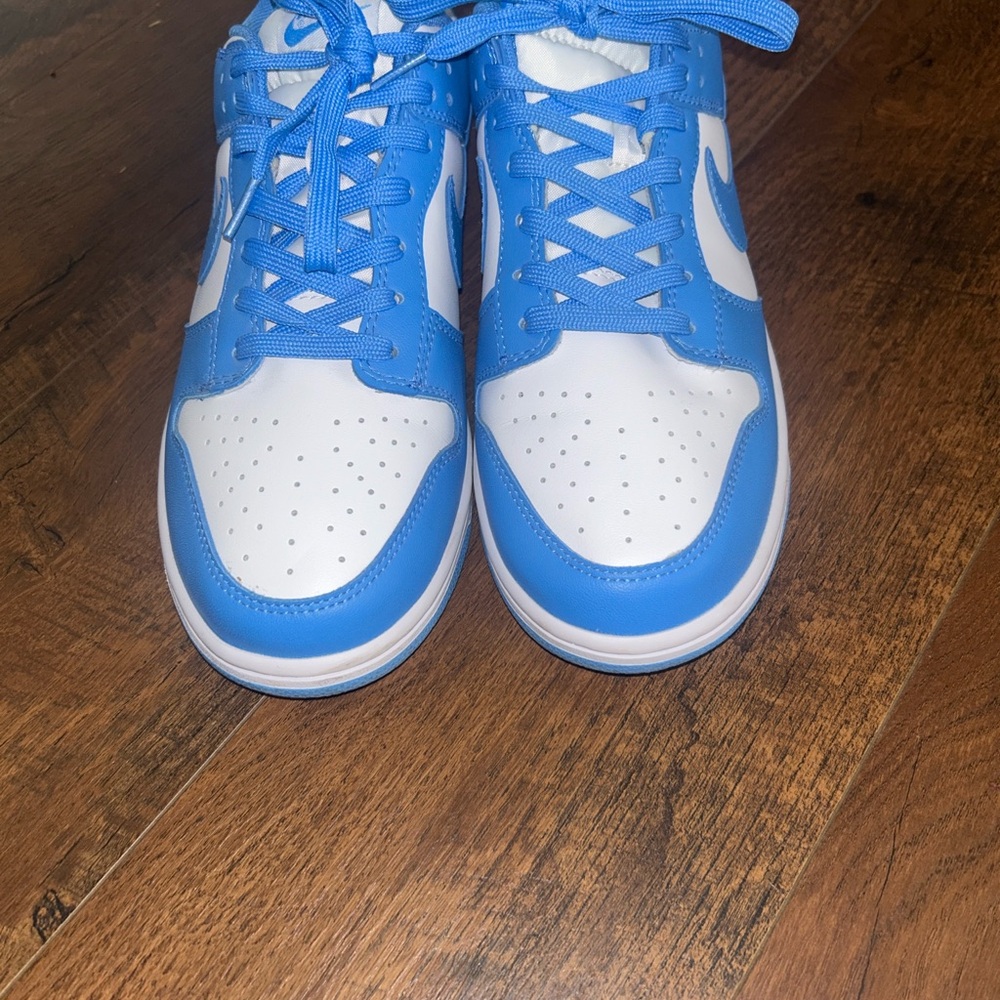 Nike Dunks Men's University Blue and White Sneakers
